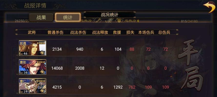 率土之滨5星神将排名，找出最强大的神将（哪个神将最强）