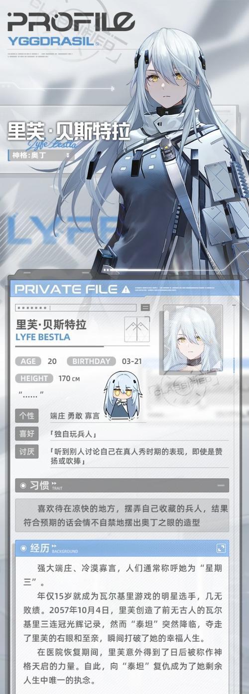 以尘白禁区芙提雅角色介绍