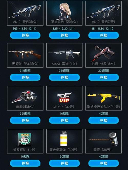 CF天启武器性能如何？