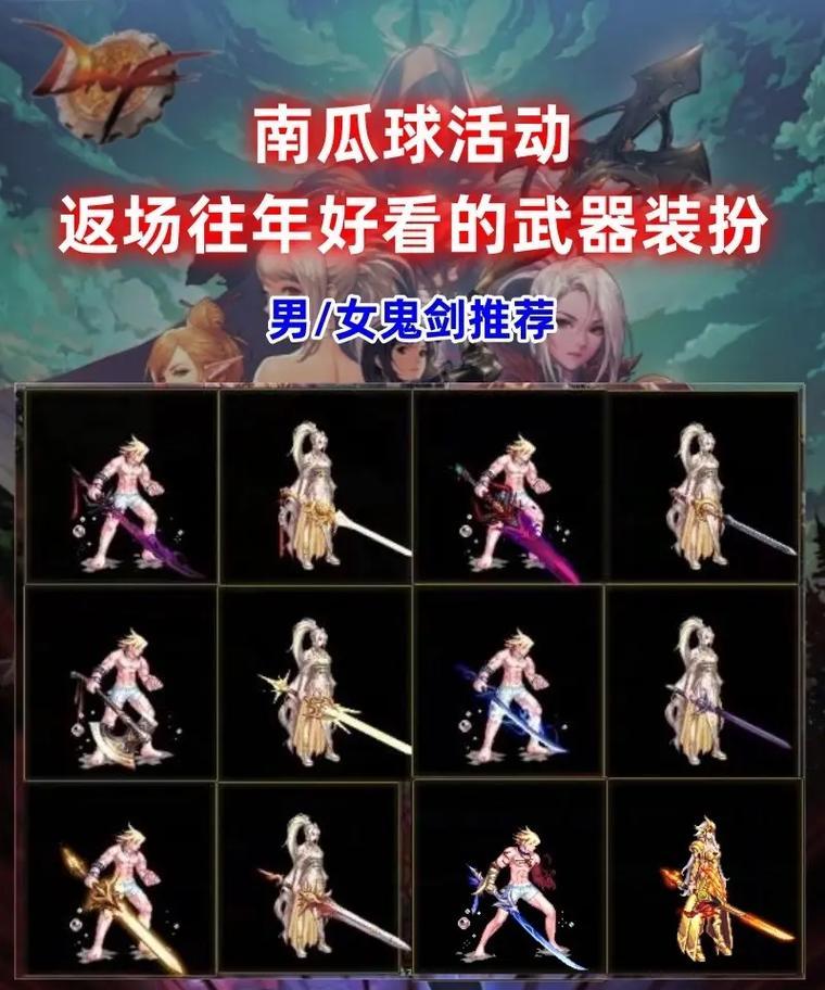dnf鬼剑士套装如何搭配装备？搭配原则是什么？