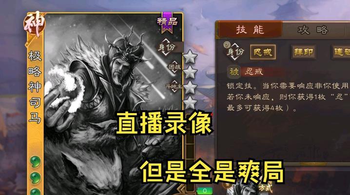 朝廷大司马在三国杀中如何选择？哪些技能组合更有效？